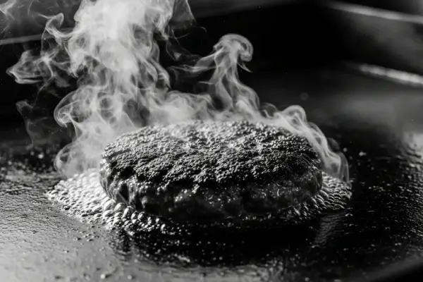 sizzling burger